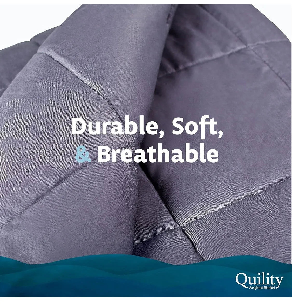 BlanketHeavy Weighted Blanket for Adults 20 LB 60x80 Full Size Gray Soft Comfortable Bedding for Relaxation and Stress Relief