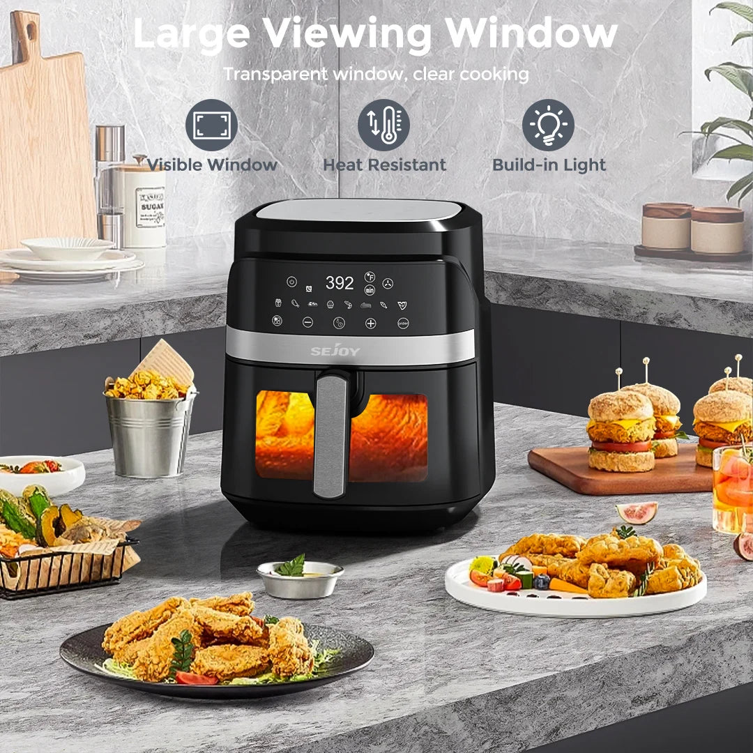 Sejoy 8-In-1 Air Fryer With Premium Ceramic Coating