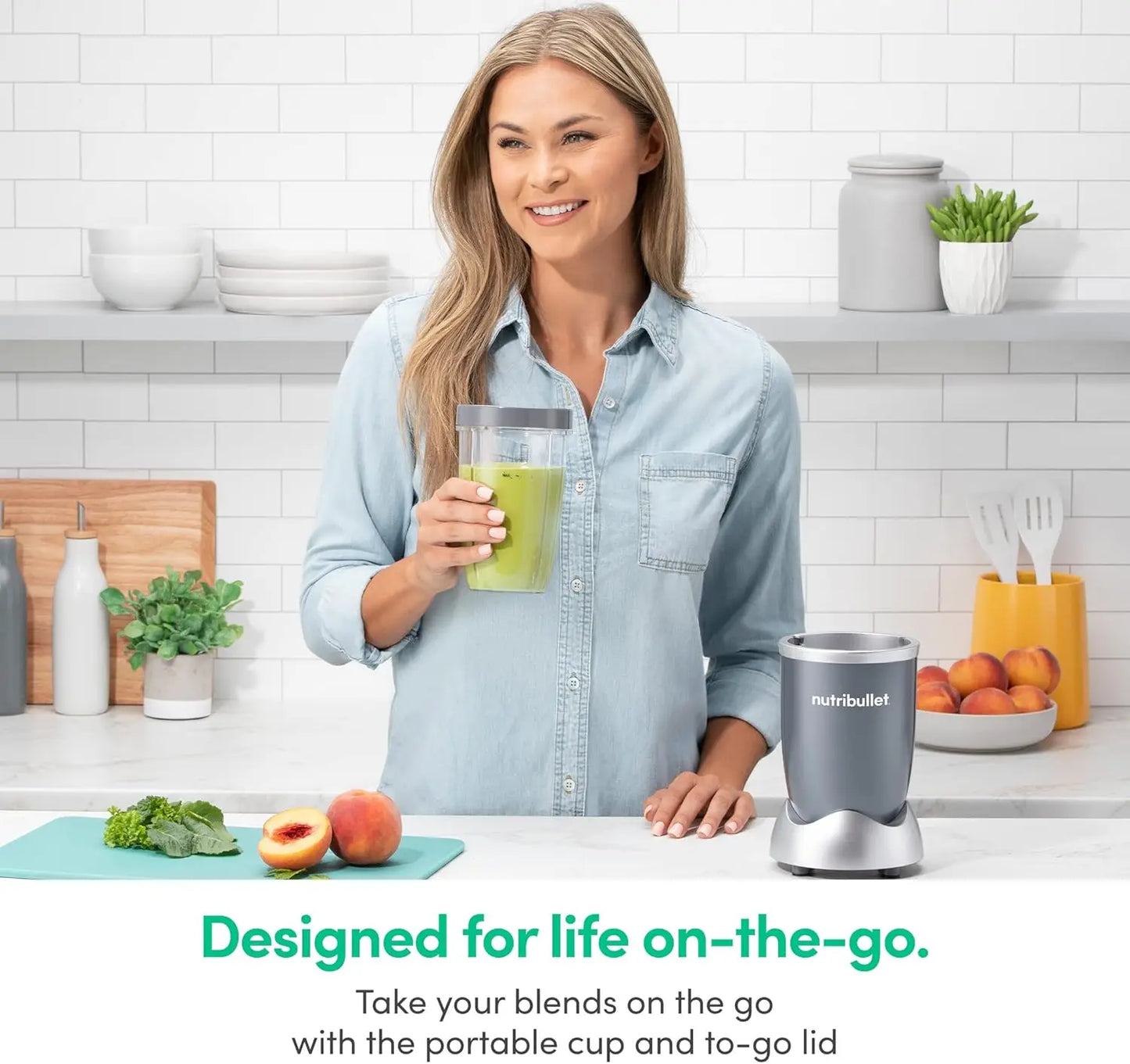 Personal Blender for Shakes and Smoothies 600W Compact