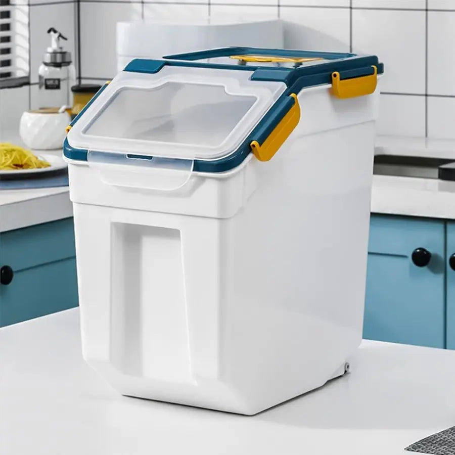 Airtight Flour Storage Container Set With Locking Lids