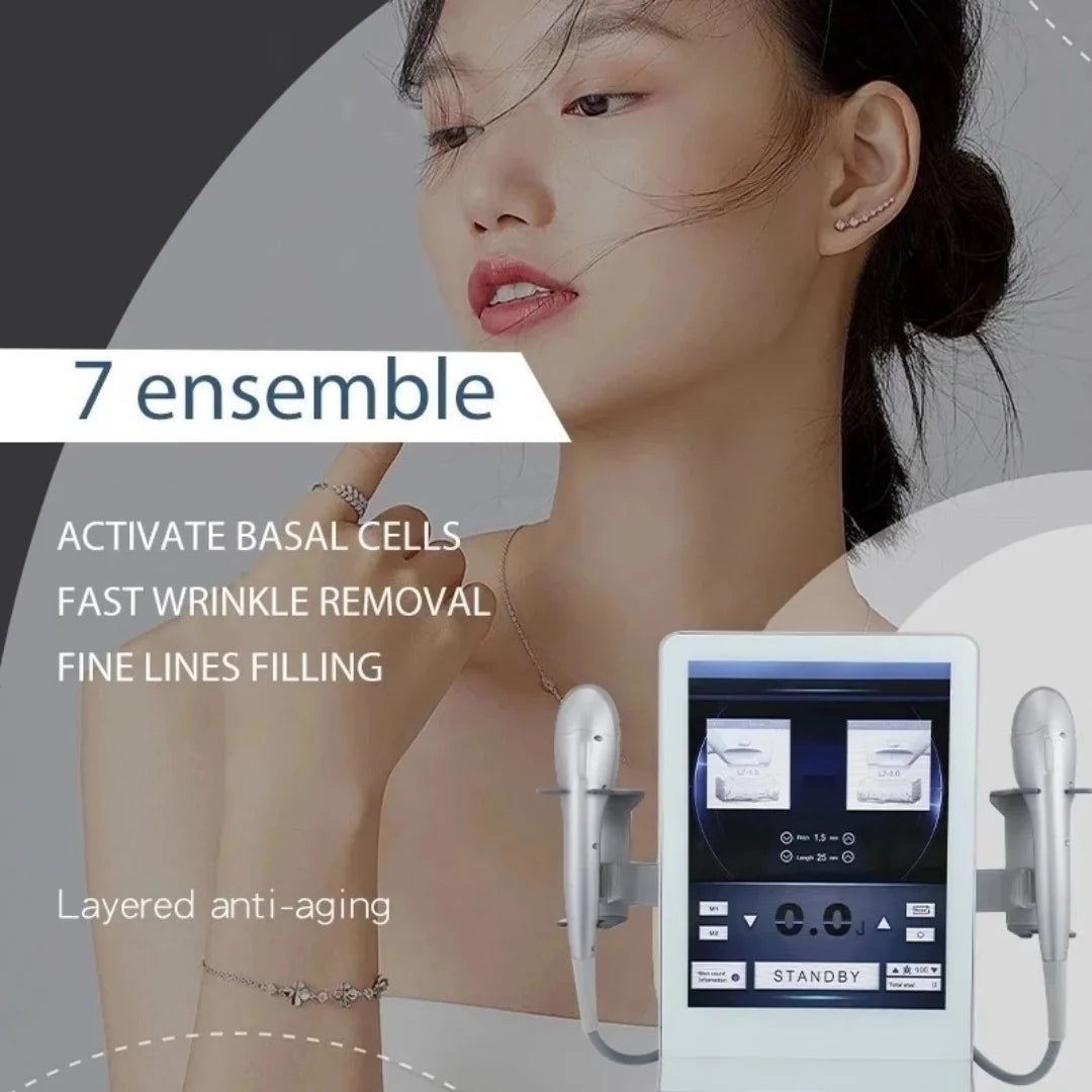 Portable 7D Beauty SPA Machine for Facial Skin Firming, Fat Burning, and Body Shaping Treatment