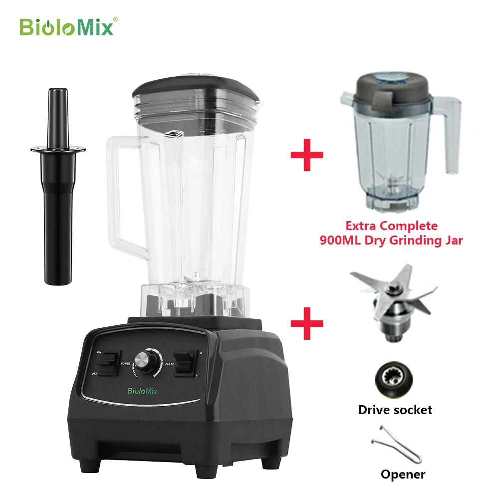 Biolomix 2200W Heavy Duty Blender Mixer Juicer For Smoothies