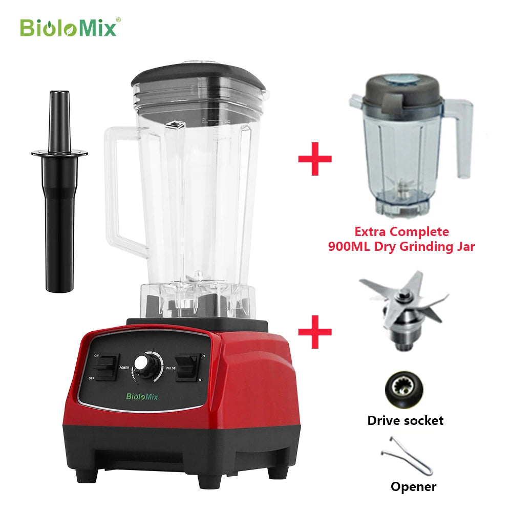 Biolomix 2200W Heavy Duty Blender Mixer Juicer For Smoothies