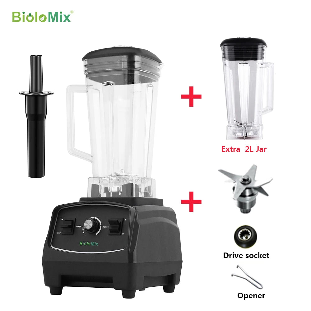 Biolomix 2200W Heavy Duty Blender Mixer Juicer For Smoothies