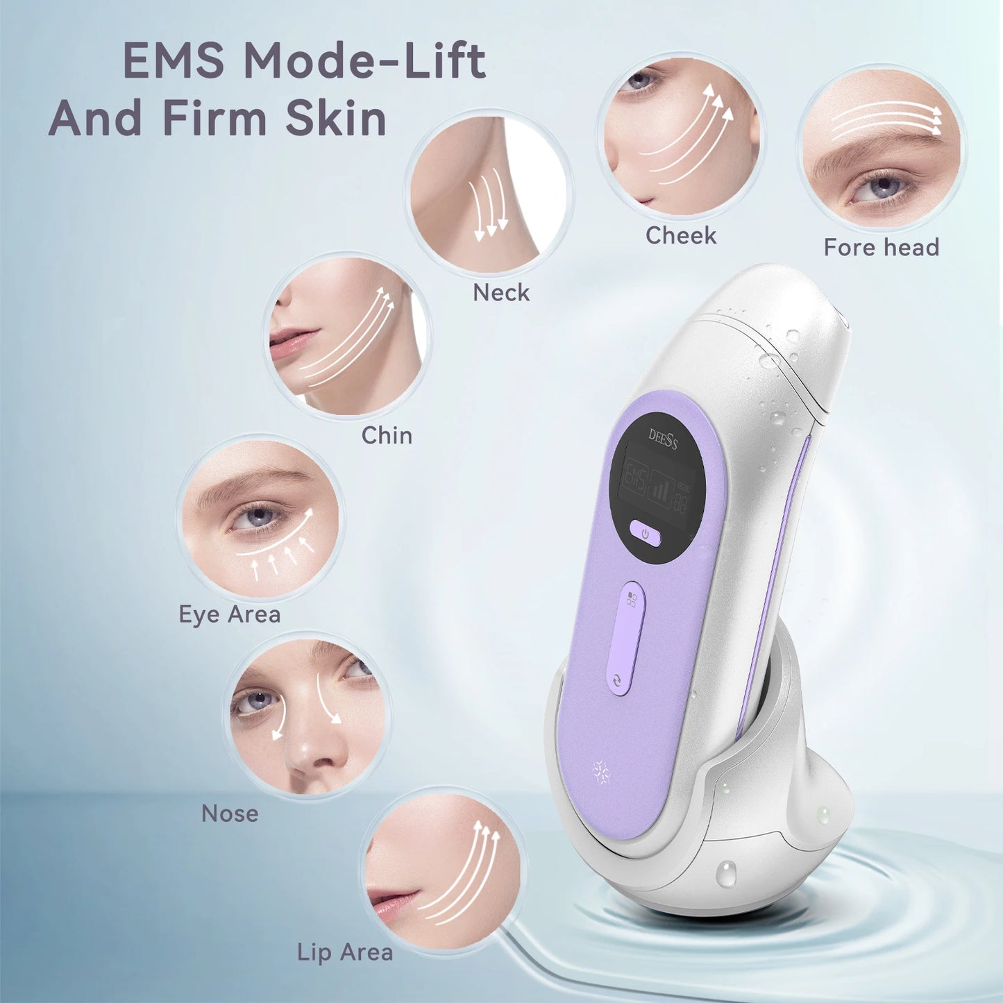 DEESS Multifunctional Beauty Device With Radio Frequency Skin Tightening