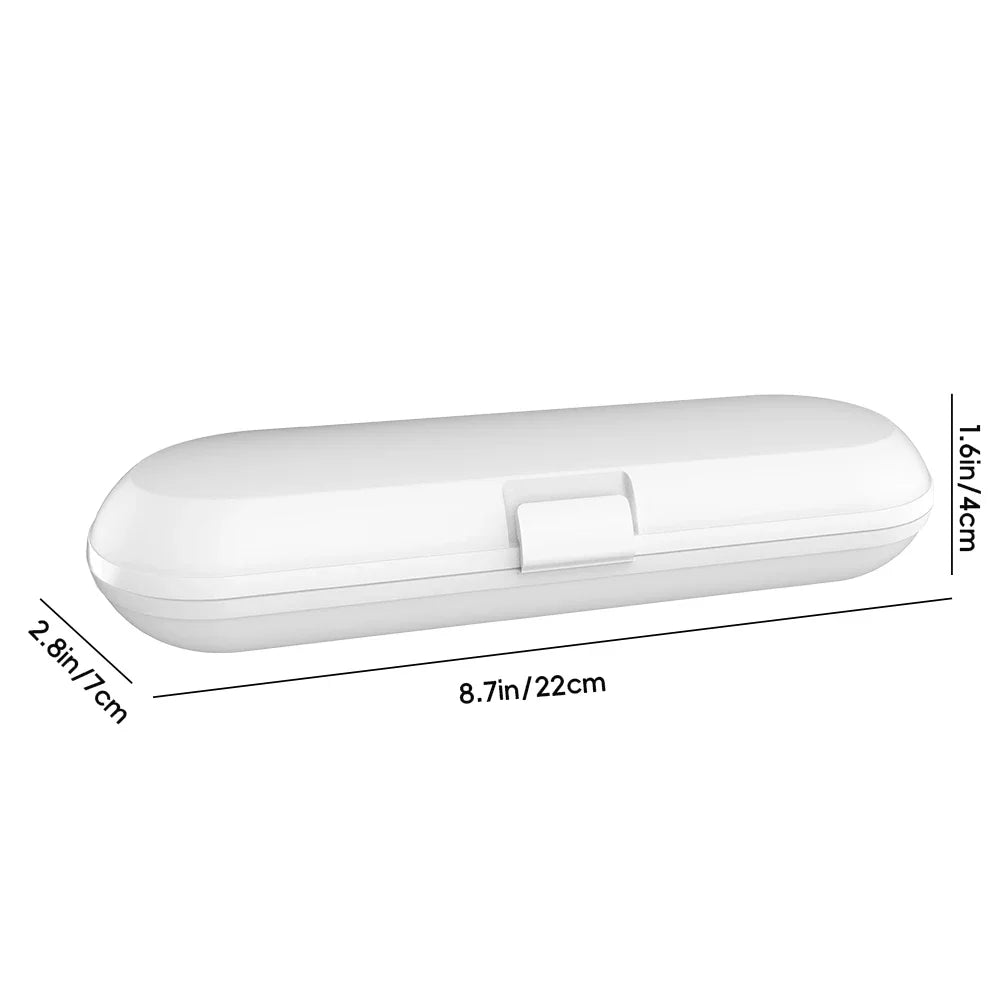 Portable Travel Case for Electric Toothbrushes Keeps Essentials Organized