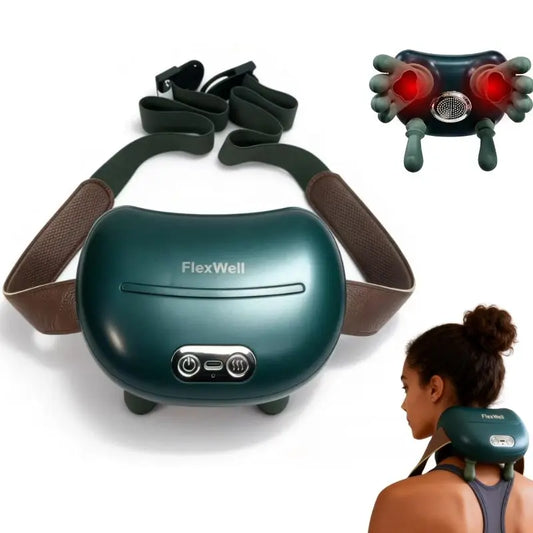 Shoulder and neck massager, massage, knead, and apply heat to muscles to relieve muscle soreness