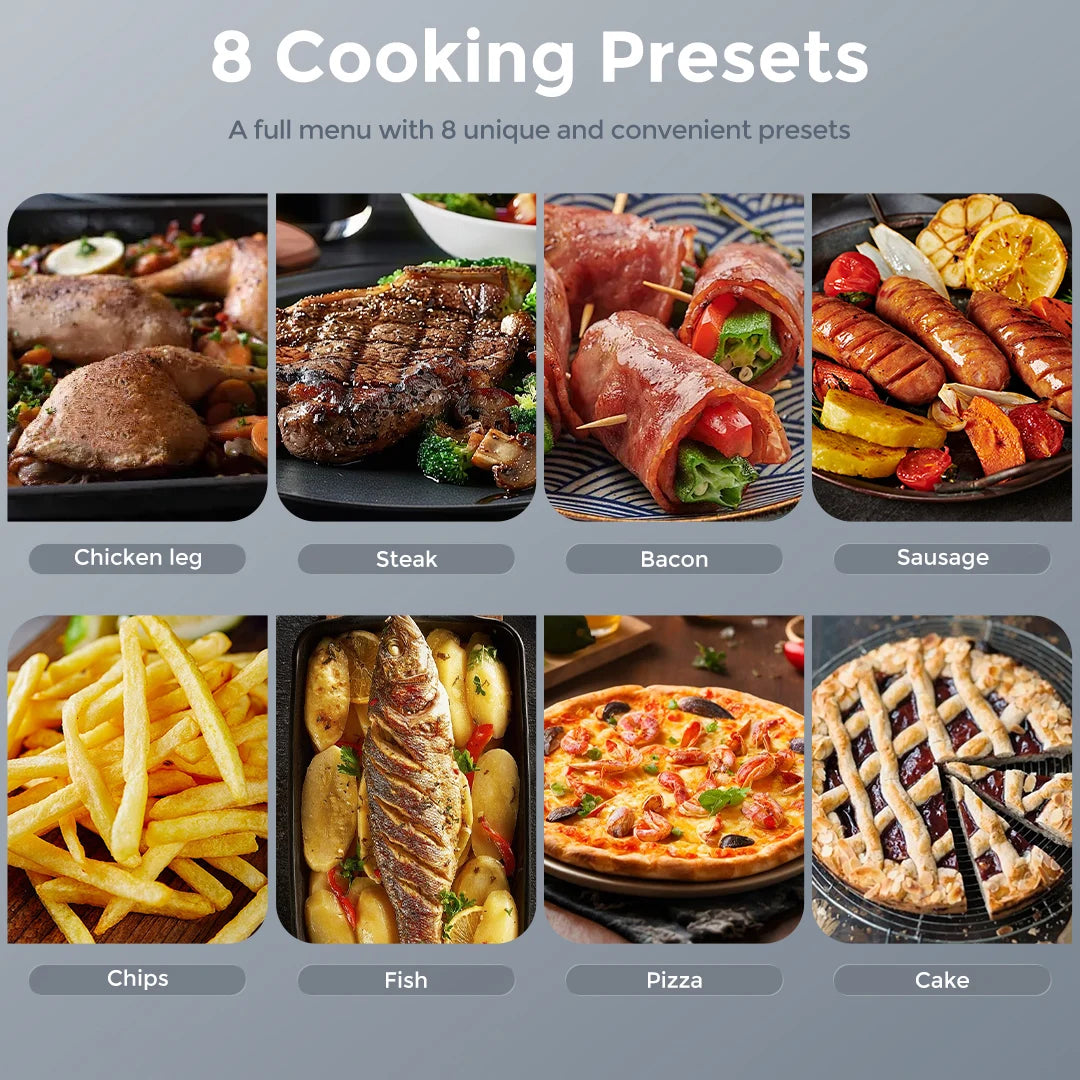 Sejoy 8-In-1 Air Fryer With Premium Ceramic Coating
