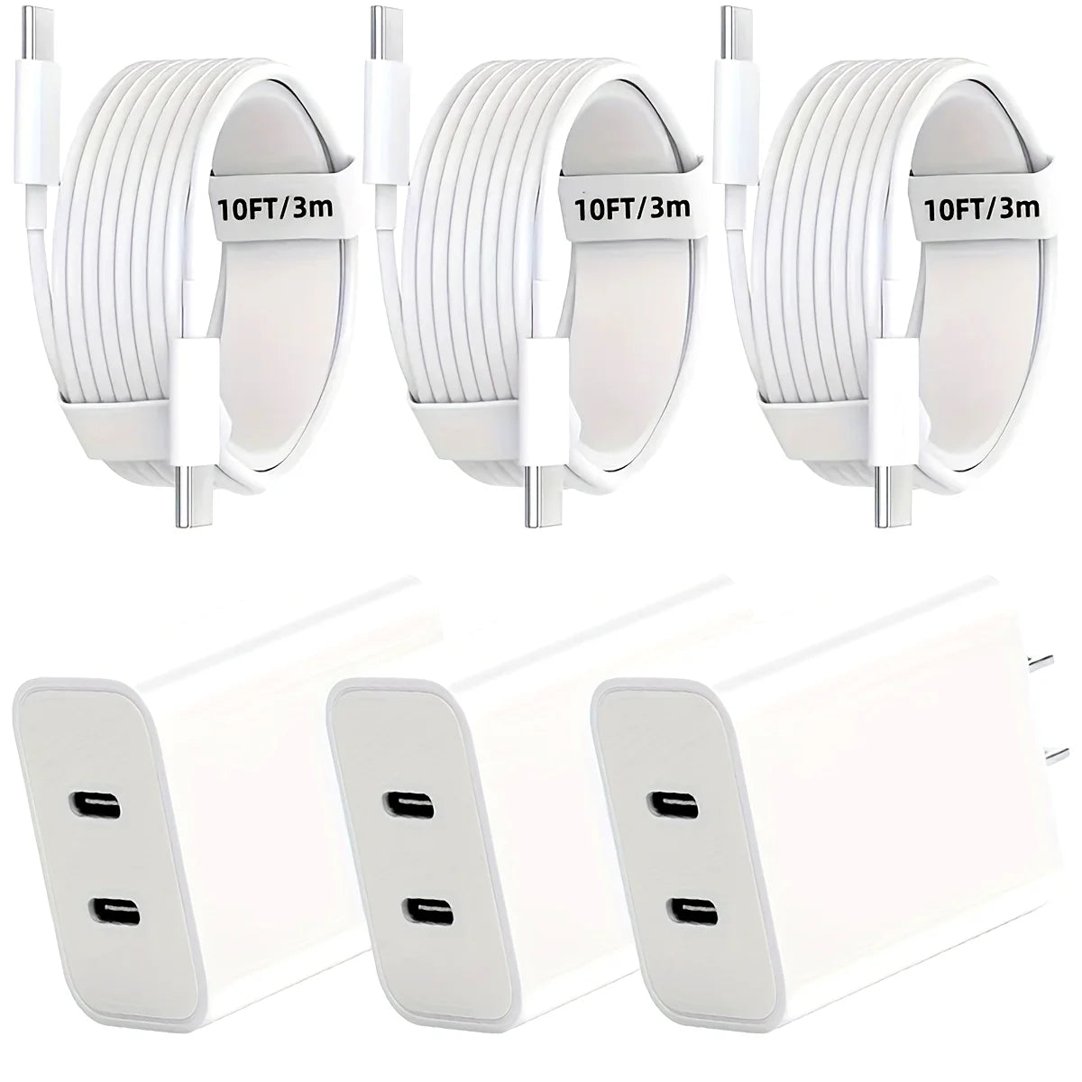 SANPRIO 20W USB C Charger With 10ft Cable for iPhone