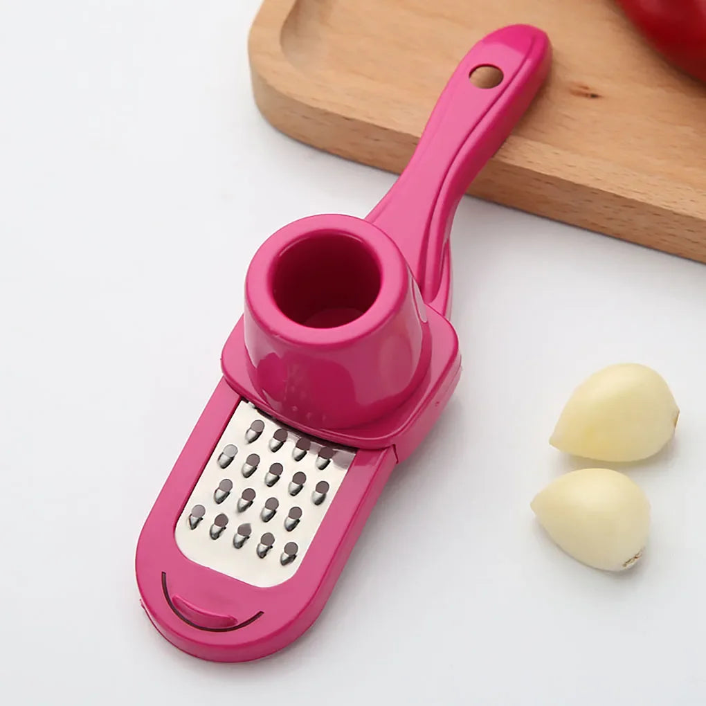 Garlic Press And Ginger Grinder Multifunction Kitchen Tool
