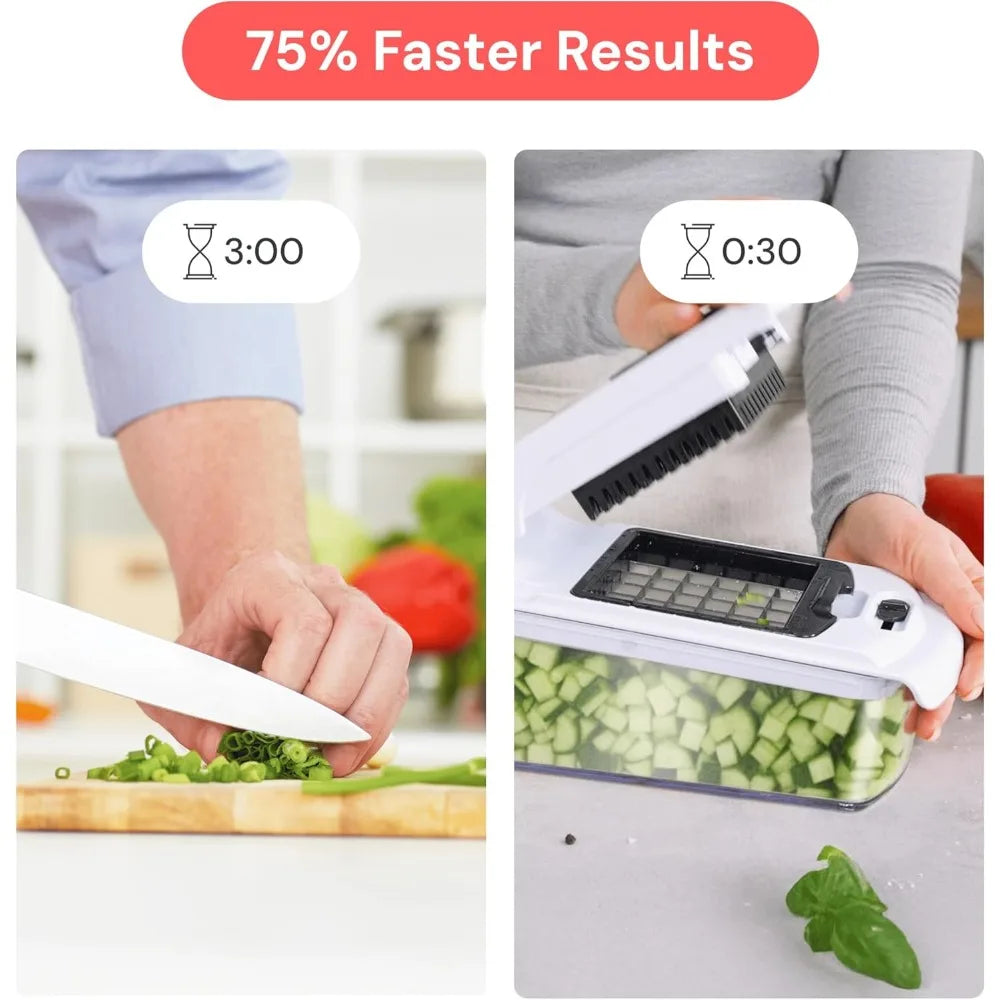 The Original Pro Chopper 9-In-1 Vegetable Slicer And Spiralizer