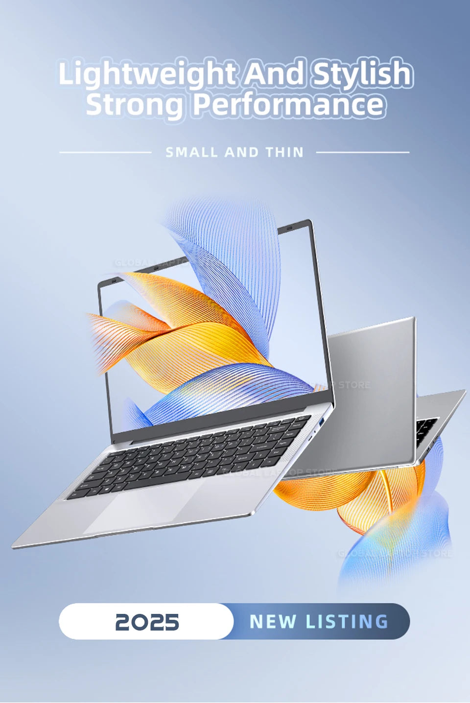 14.1" Windows 11 Pro Laptop | 12GB RAM | Full HD IPS Display | SSD Storage | Lightweight for Work, School & Travel