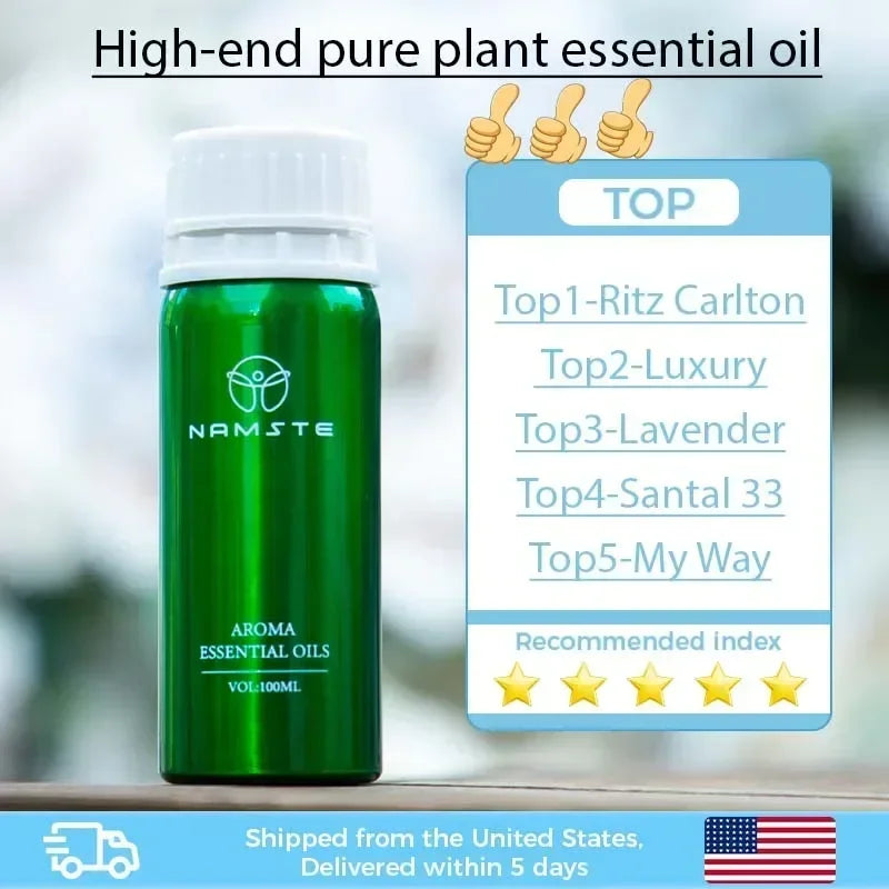 Namste Jasmine Essential Oil For Diffuser And Home Fragrance