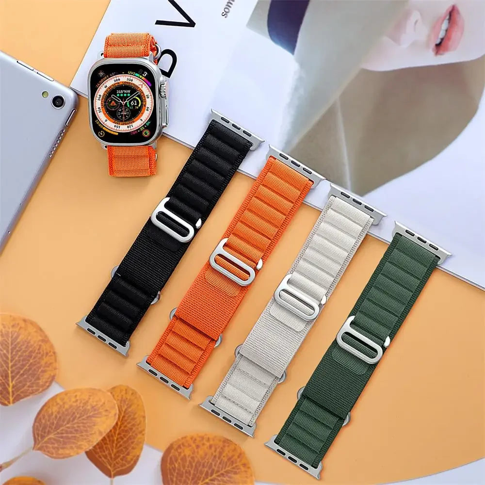 Lbiaodai Alpine Loop Nylon Band For Apple Watch All Sizes