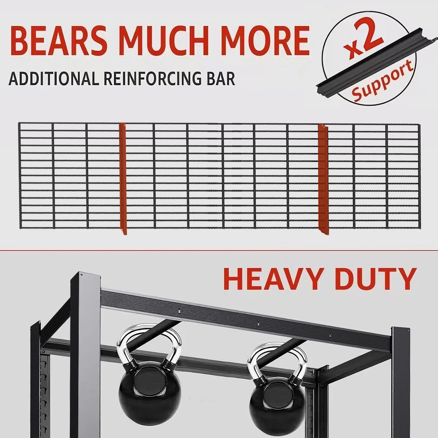 Heavy Duty 84 Inch Metal Storage Rack 2000Lb Per Layer