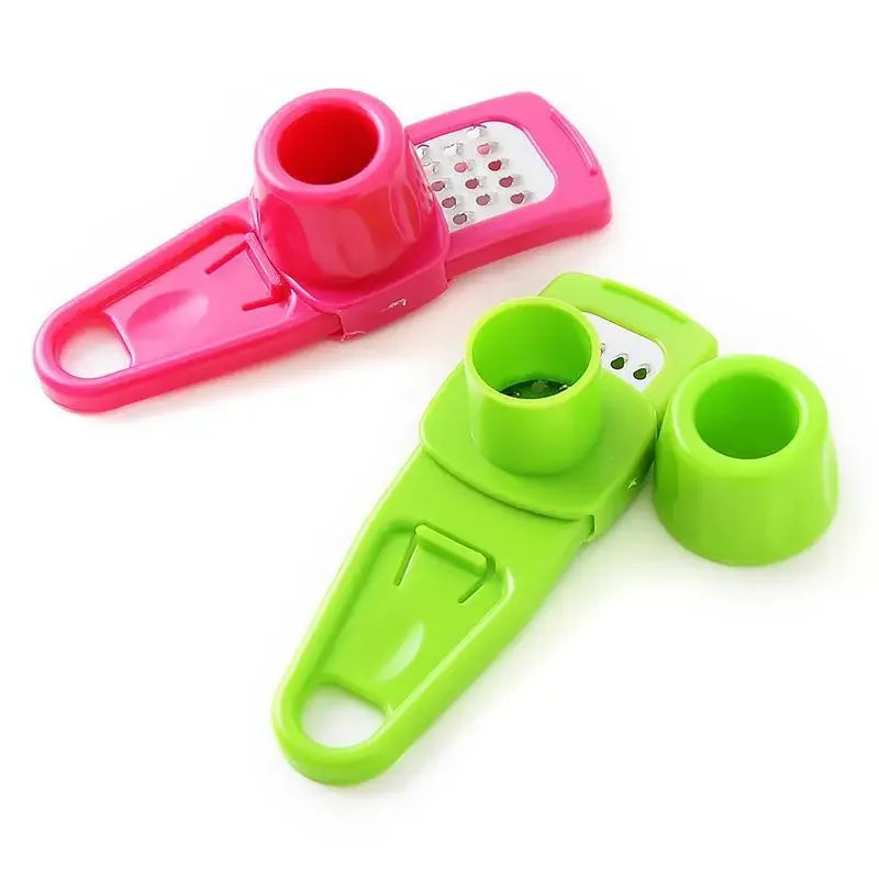 Garlic Press And Ginger Grinder Multifunction Kitchen Tool