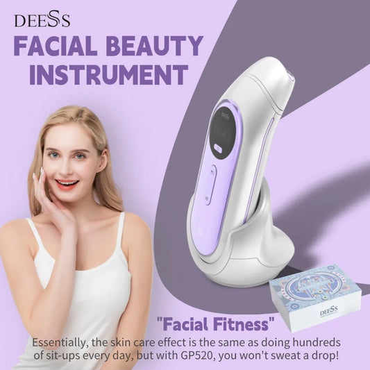 DEESS GP520Fashion Facial Machine Beauty Instrument Home Use Hydrated Facial Machine Radio Frequency Skin Tightening Hifu Beauty