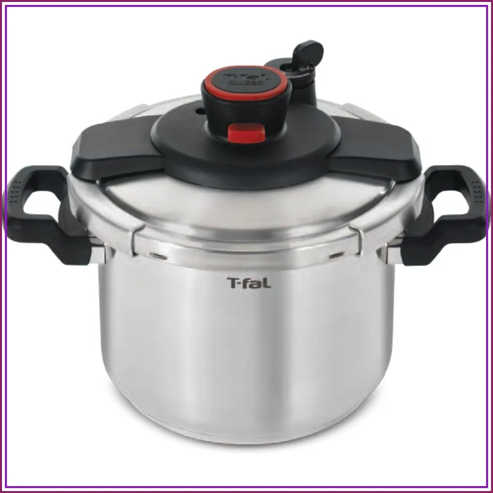 Stainless Steel Pressure Cooker Induction Compatible With Quick Cooking Locking