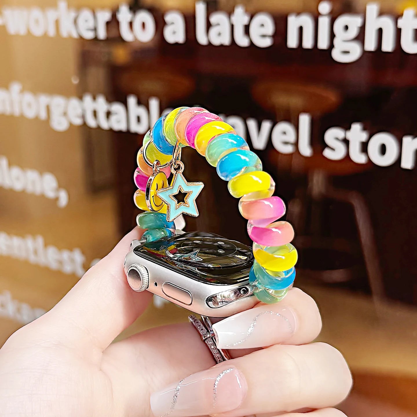 Apple Watch Scrunchie Strap Flexible And Comfortable