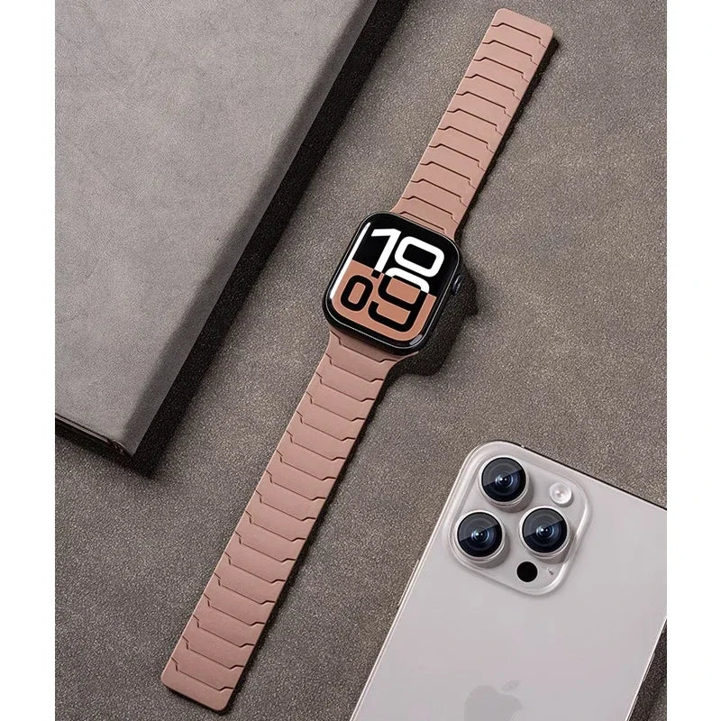 Magnetic Silicone Strap for Apple Watch