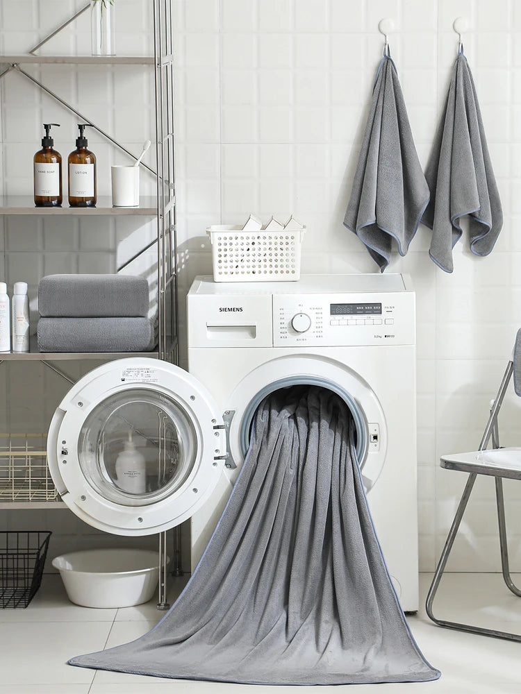 8pcs Oversized Bath Towels Set 35" x 70"- Includes 2 Large Bath Sheet & 4 Hand Towels & 4 Washcloths,Soft Absorbent & Quick Dry