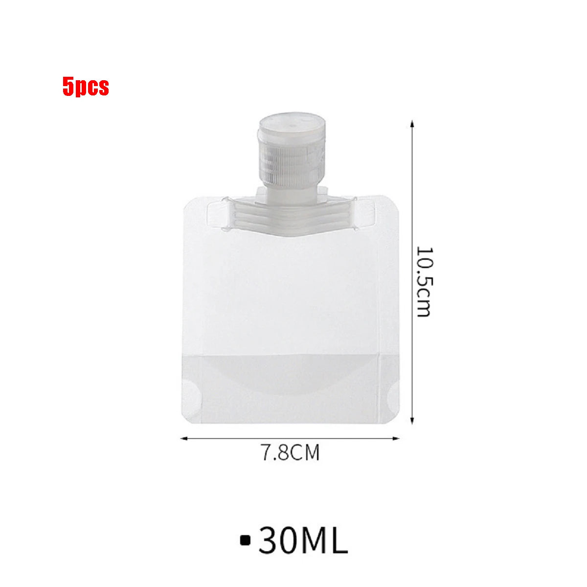 NONECN Reusable Travel Lotion Dispenser Pouches