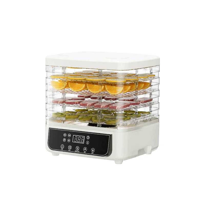 Five Layer Food Dehydrator For Fruit And Vegetables Adjustable Temperature