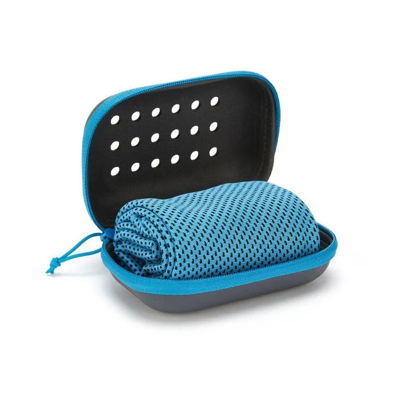 Quick Dry Cooling Towel With Storage Box For Sports