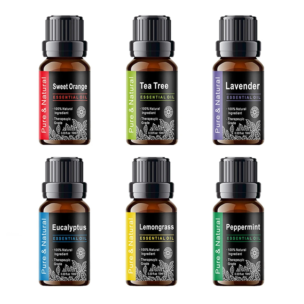 550ml Diffuser  6 Essential Oils  Soundwave Technology with 3 Mist Modes, Wireless Control & Auto Safety Off
