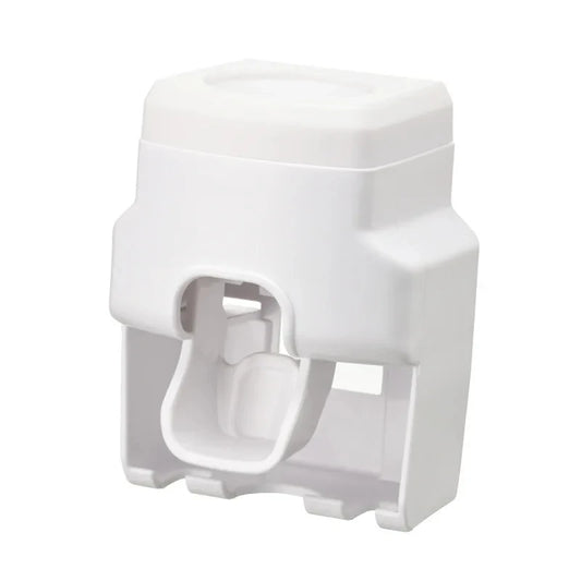 1pc Automatic Toothpaste Dispenser Creative Wall Mount and Small Toothbrush Holder Squeezer for Family Shower Bathroom