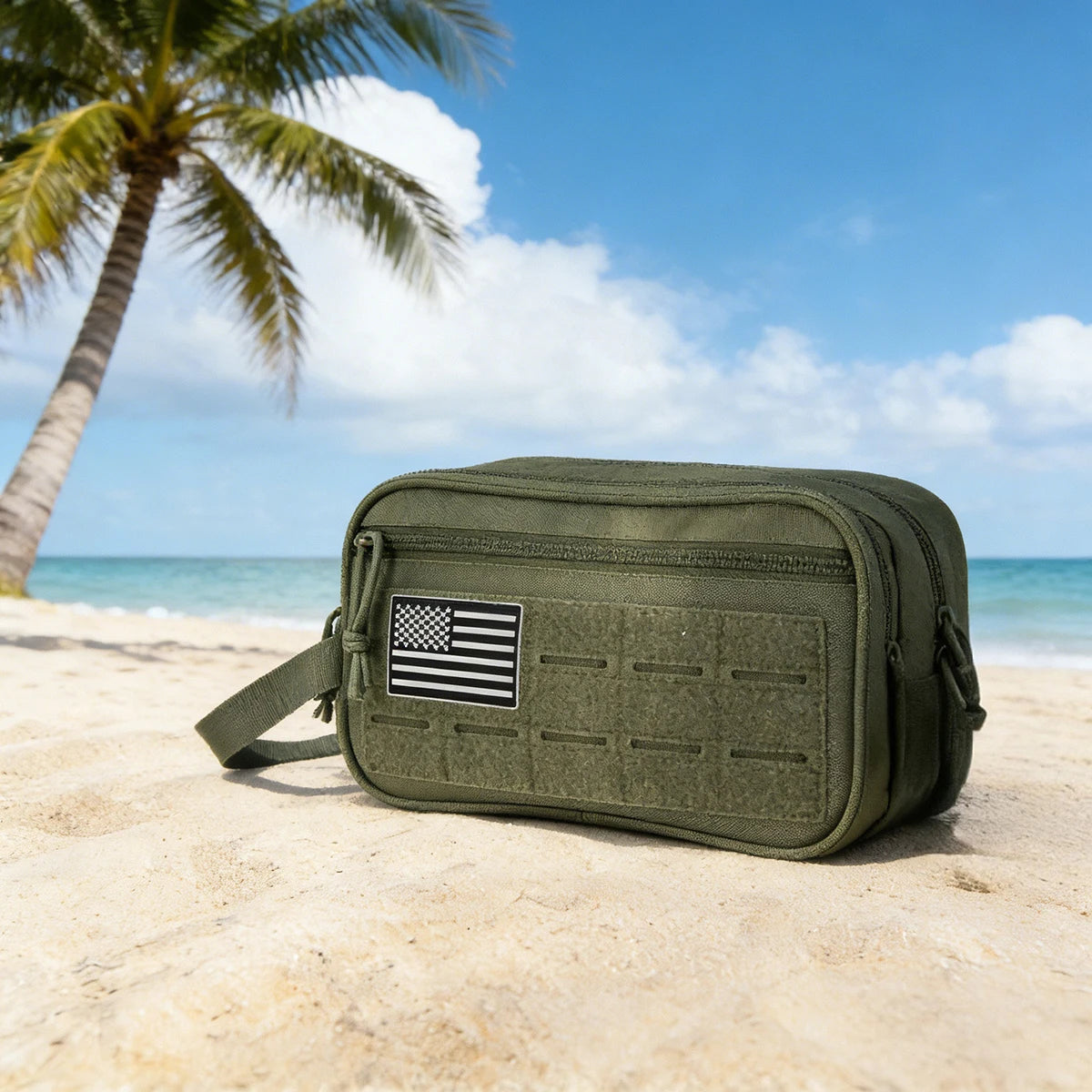ReFire Gear Tactical Toiletry Bag With Molle Pouches