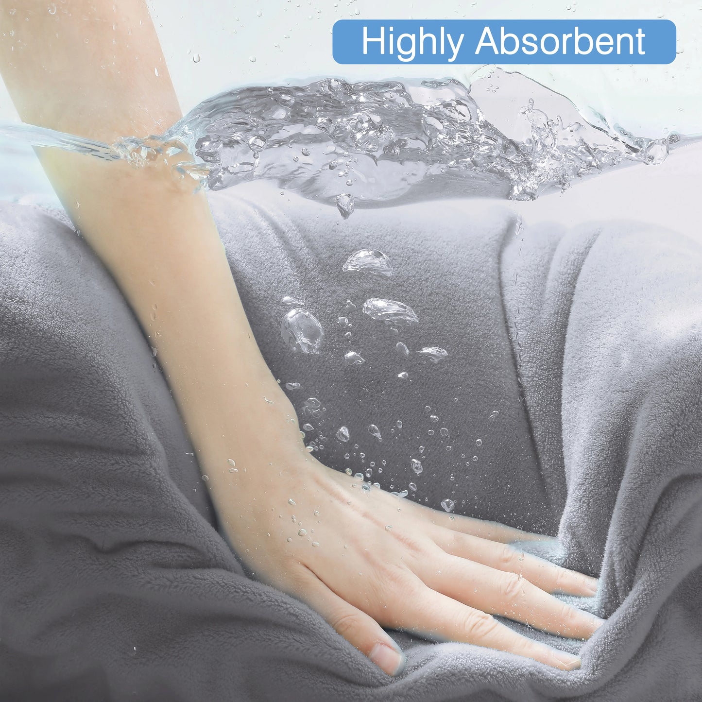 8pcs Oversized Bath Towels Set 35" x 70"- Includes 2 Large Bath Sheet & 4 Hand Towels & 4 Washcloths,Soft Absorbent & Quick Dry