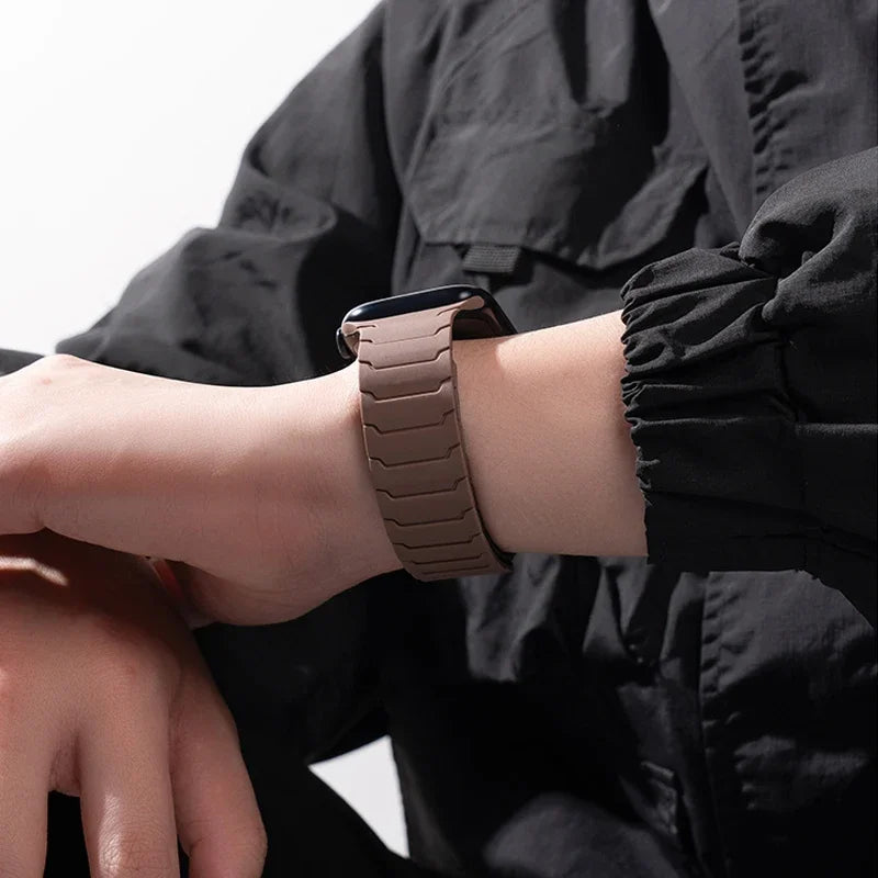 Magnetic Silicone Strap for Apple Watch