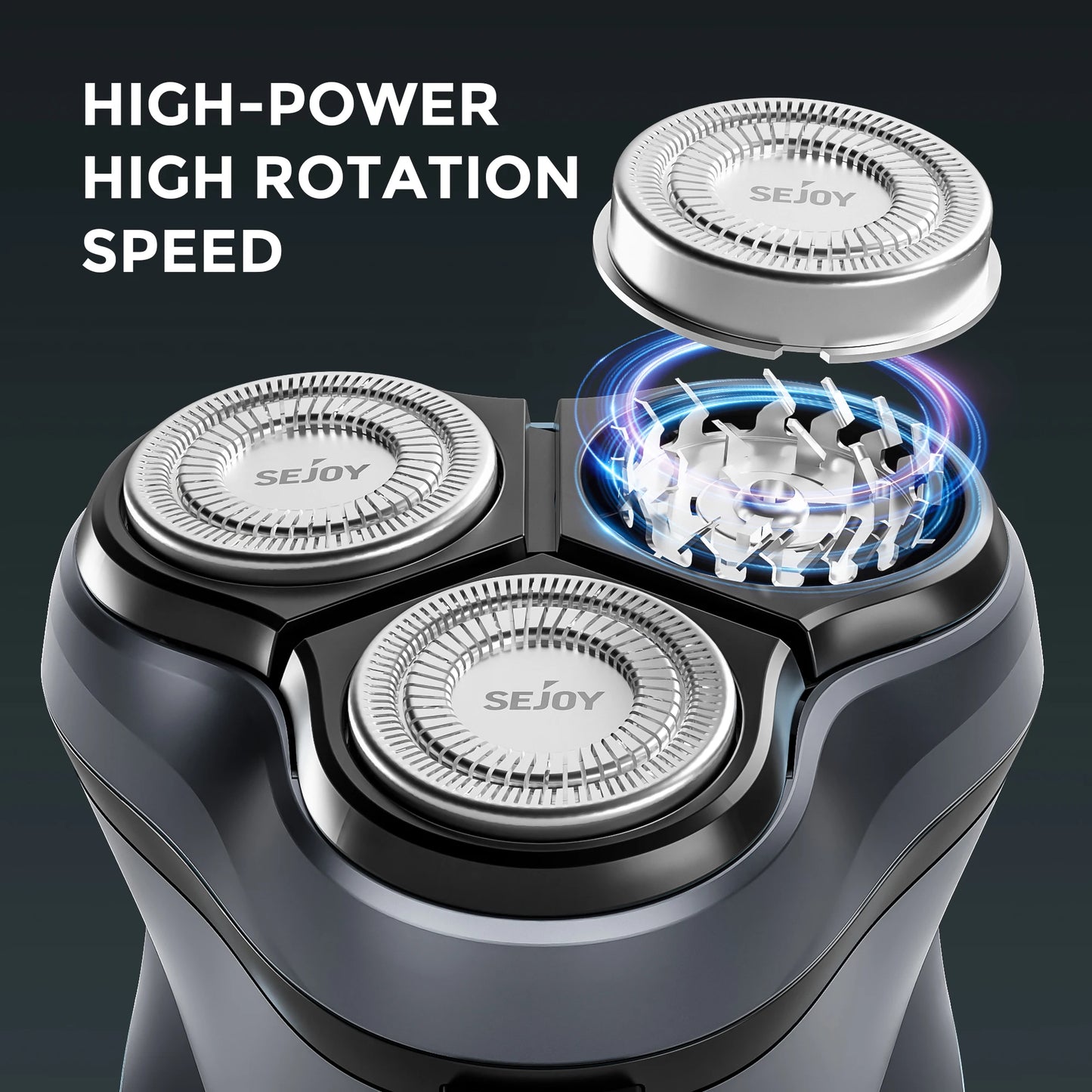 SEJOY BLASTO1 Electric Shaver For Men Rechargeable Razor