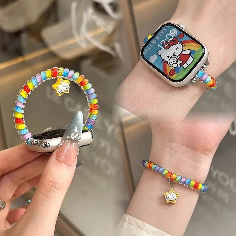 Apple Watch Scrunchie Strap Flexible And Comfortable