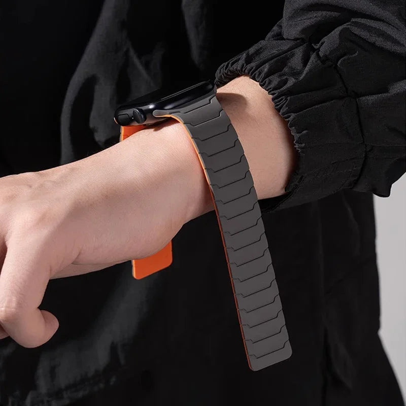 Magnetic Silicone Strap for Apple Watch