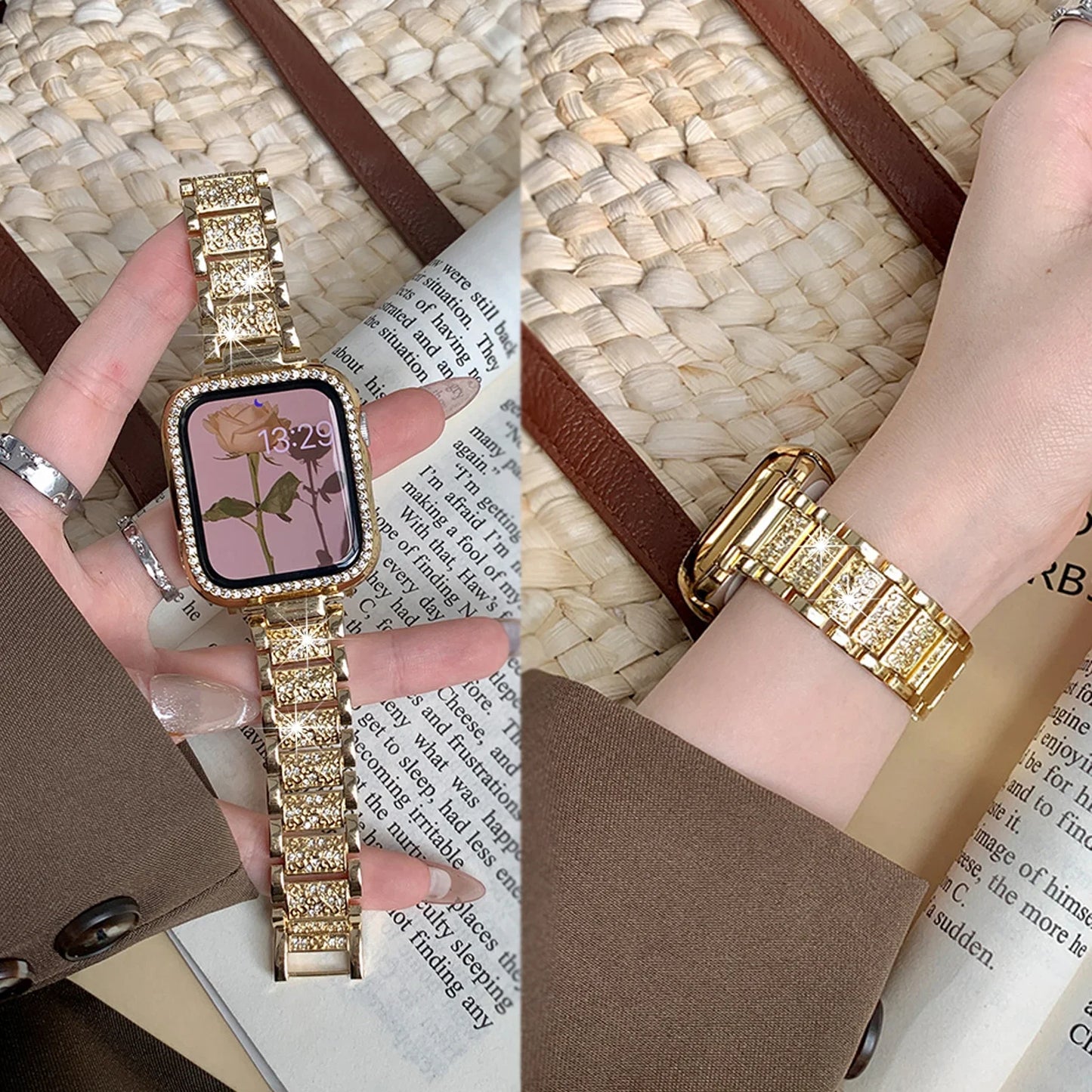 Apple Watch Band Zinc Alloy Metal Bracelet Strap Unisex
