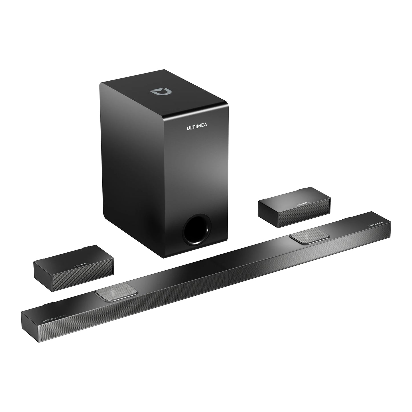 ULTIMEA 5.1.2 Dolby Atmos Soundbar with Wireless Subwoofer