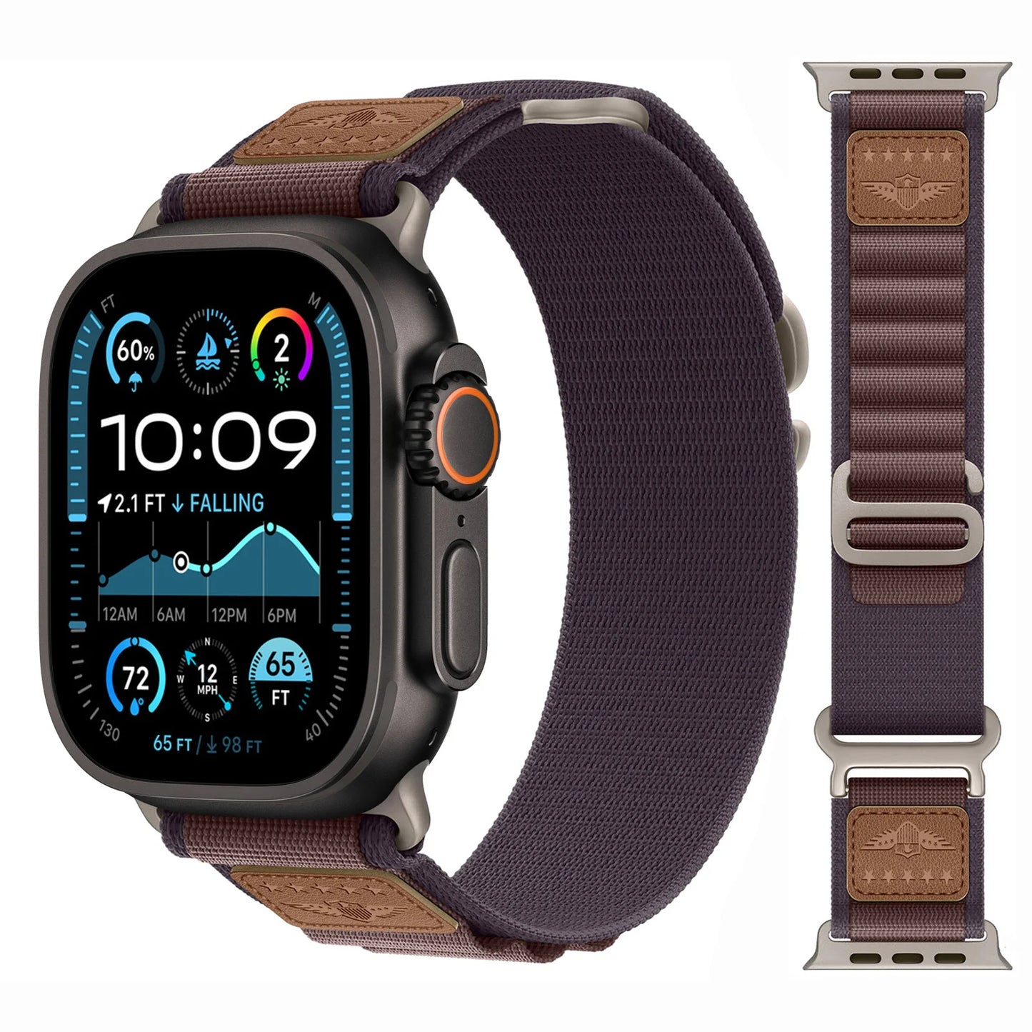 Lbiaodai Alpine Loop Nylon Band For Apple Watch All Sizes