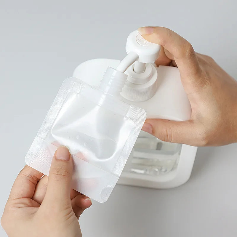 NONECN Reusable Travel Lotion Dispenser Pouches