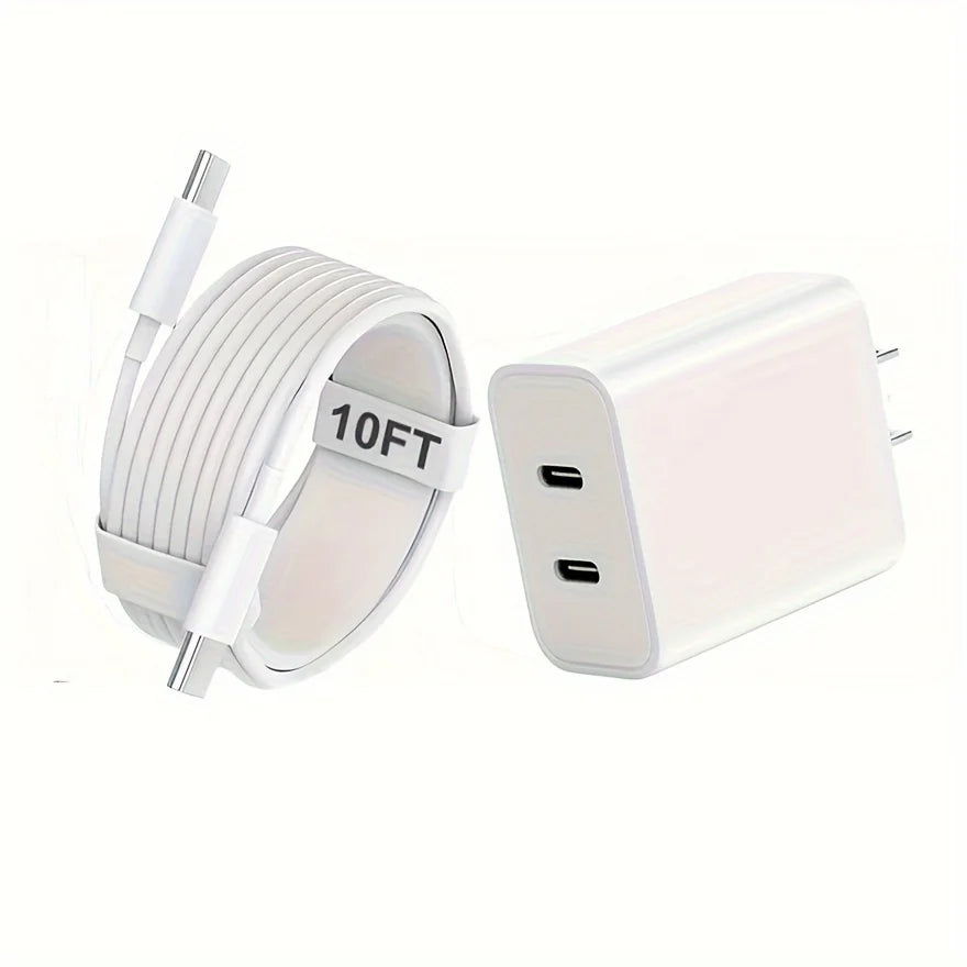 SANPRIO 20W USB C Dual Port ChargerPro For IPhone 15